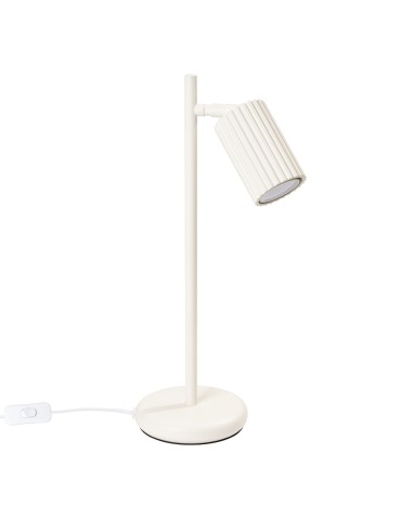 Sollux KARBON desk lamp beige SL.1605