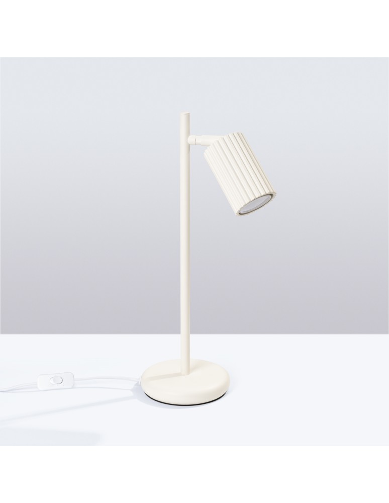 Desk lamps - Sollux KARBON desk lamp beige SL.1605 - product kolory-swiatla.pl 2