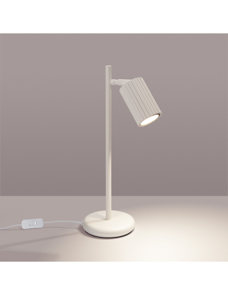 Desk lamps - Sollux KARBON desk lamp beige SL.1605 - product kolory-swiatla.pl 3