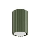 Green ceiling lamps - Sollux Plafond KARBON 10 olive green SL.1606 - product 1