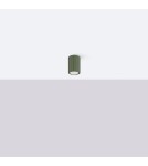 Green ceiling lamps - Sollux Plafond KARBON 10 olive green SL.1606 - product 2