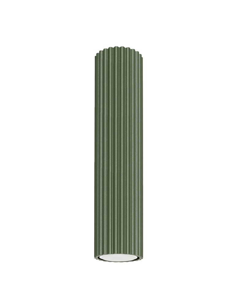 Green ceiling lamps - Sollux Plafon KARBON 30 olive green SL.1608 - product kolory-swiatla.pl 1