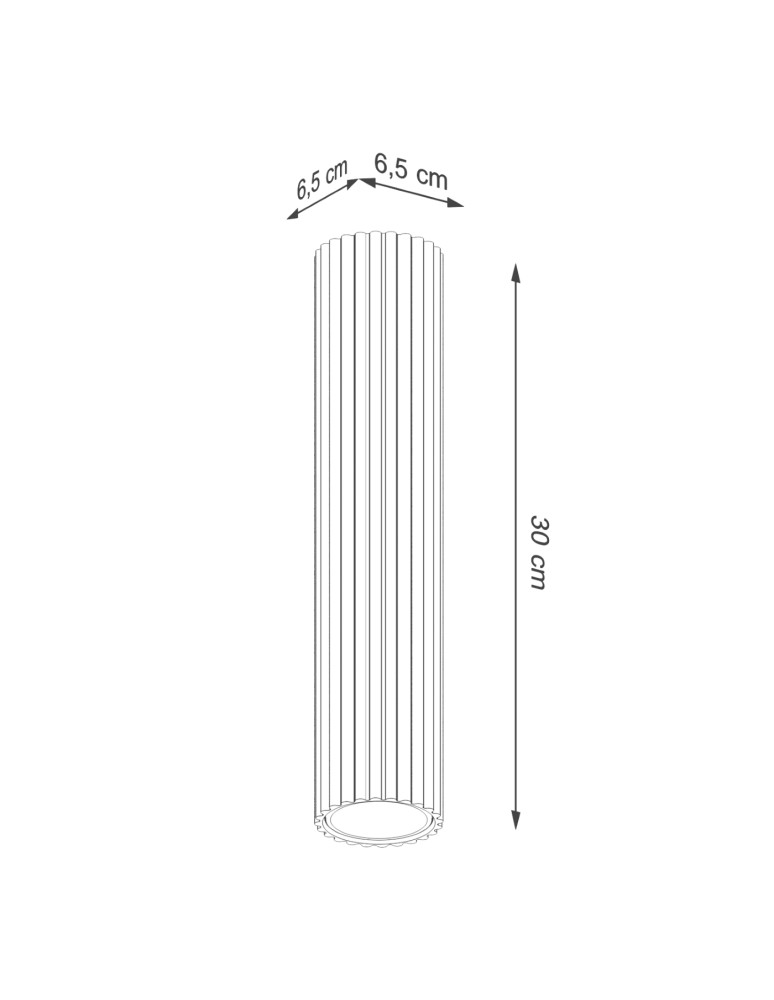 Green ceiling lamps - Sollux Plafon KARBON 30 olive green SL.1608 - product kolory-swiatla.pl 8