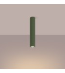 Green ceiling lamps - Sollux Plafon KARBON 40 olive green SL.1609 - product 3