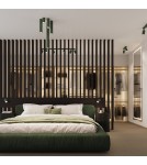 Green ceiling lamps - Sollux Plafon KARBON 40 olive green SL.1609 - product 10