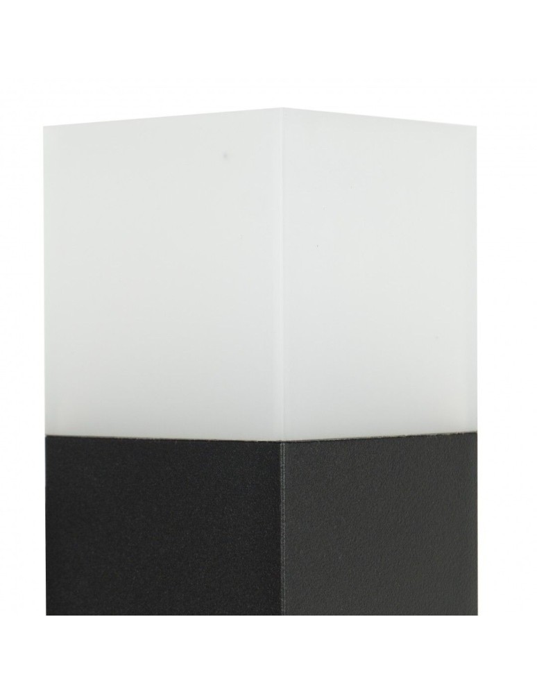Standing garden lamps - SU-MA CUBE 83cm 1x20W E27 230V Black CB-830 BL Standing. - product kolory-swiatla.pl 2