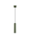 Sollux KARBON 1 hanging lamp olive green SL.1611