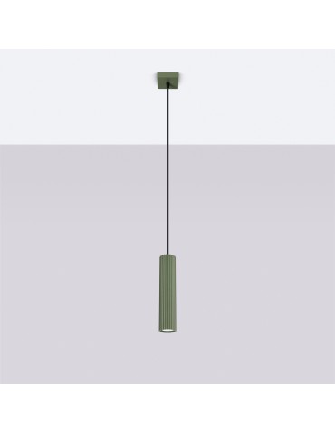 Sollux KARBON 1 hanging lamp olive green SL.1611 - product 2