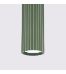 Pendant tube lamps - Sollux KARBON 1 hanging lamp olive green SL.1611 - product 5