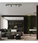 Pendant tube lamps - Sollux KARBON 1 hanging lamp olive green SL.1611 - product 11