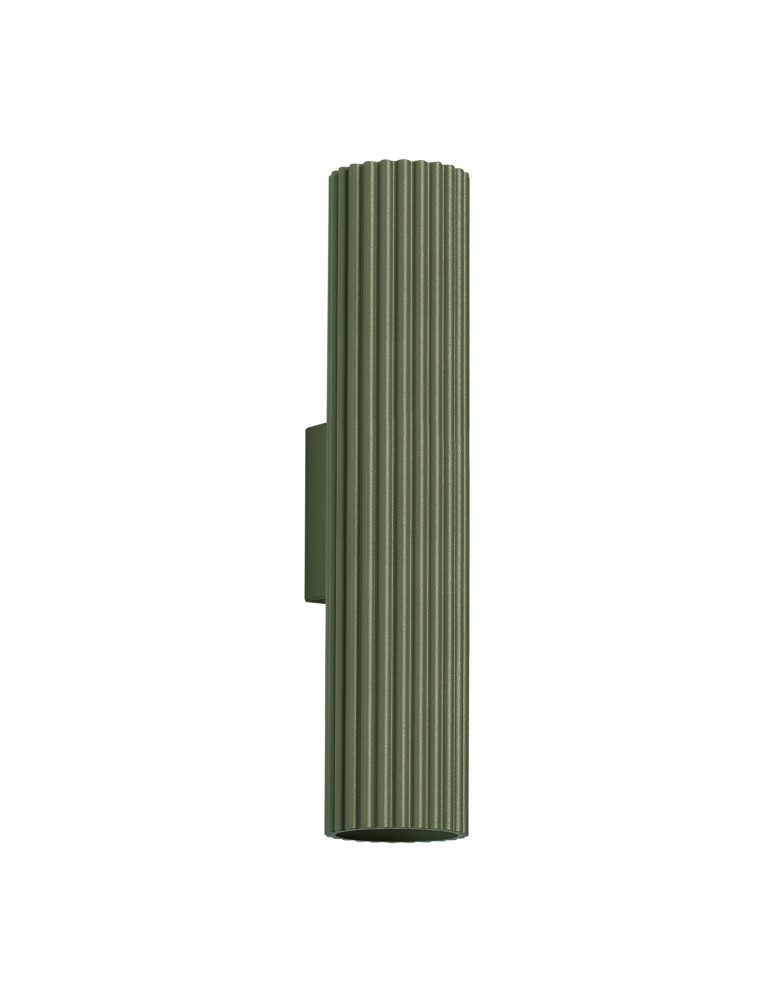 Tube wall lamps - Sollux Wall lamp KARBON 30 olive green SL.1615 - product kolory-swiatla.pl 1
