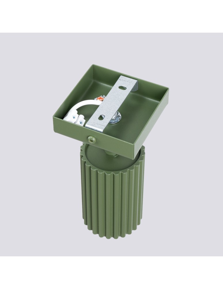 Adjustable wall lamps - Sollux Wall lamp KARBON green olive SL.1616 - product kolory-swiatla.pl 4