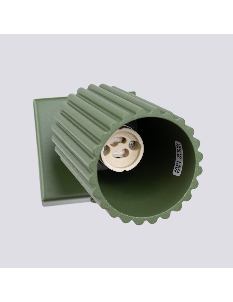 Adjustable wall lamps - Sollux Wall lamp KARBON green olive SL.1616 - product kolory-swiatla.pl 6