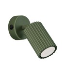 Adjustable wall lamps - Sollux Wall lamp KARBON olive green with switch SL.1617 - product 1