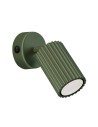 Sollux Wall lamp KARBON olive green with switch SL.1617