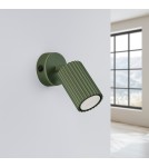 Adjustable wall lamps - Sollux Wall lamp KARBON olive green with switch SL.1617 - product 2