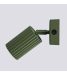 Adjustable wall lamps - Sollux Wall lamp KARBON olive green with switch SL.1617 - product 4