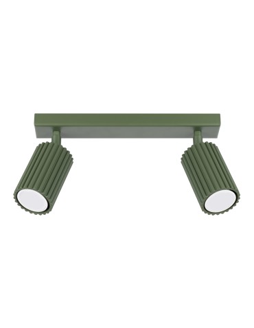 Sollux Plafon KARBON 2 olive green SL.1618