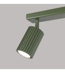 Adjustable ceiling lamps - spots - Sollux Plafon KARBON 2 olive green SL.1618 - product 6