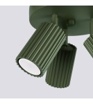 Adjustable ceiling lamps - spots - Sollux Plafon KARBON 3P olive green SL.1620 - product 6