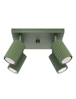 Sollux Plafon KARBON 4 olive green SL.1621