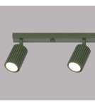 Adjustable ceiling lamps - spots - Sollux Plafon KARBON 4L olive green SL.1622 - product 6
