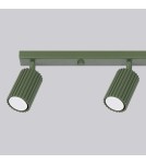 Adjustable ceiling lamps - spots - Sollux Plafon KARBON 4L olive green SL.1622 - product 7