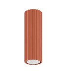 Ceiling downlights - tubes - Sollux Plafond KARBON 20 ochre red SL.1626 - product 1