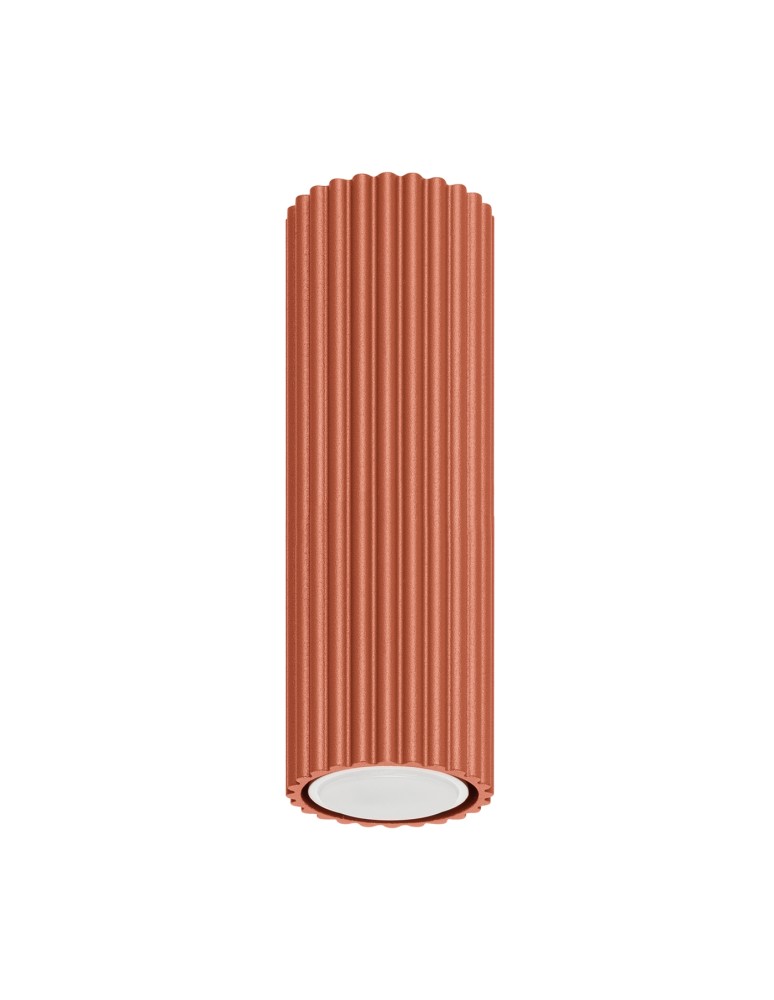 Ceiling downlights - tubes - Sollux Plafond KARBON 20 ochre red SL.1626 - product kolory-swiatla.pl 1