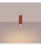 Ceiling downlights - tubes - Sollux Plafond KARBON 20 ochre red SL.1626 - product 3