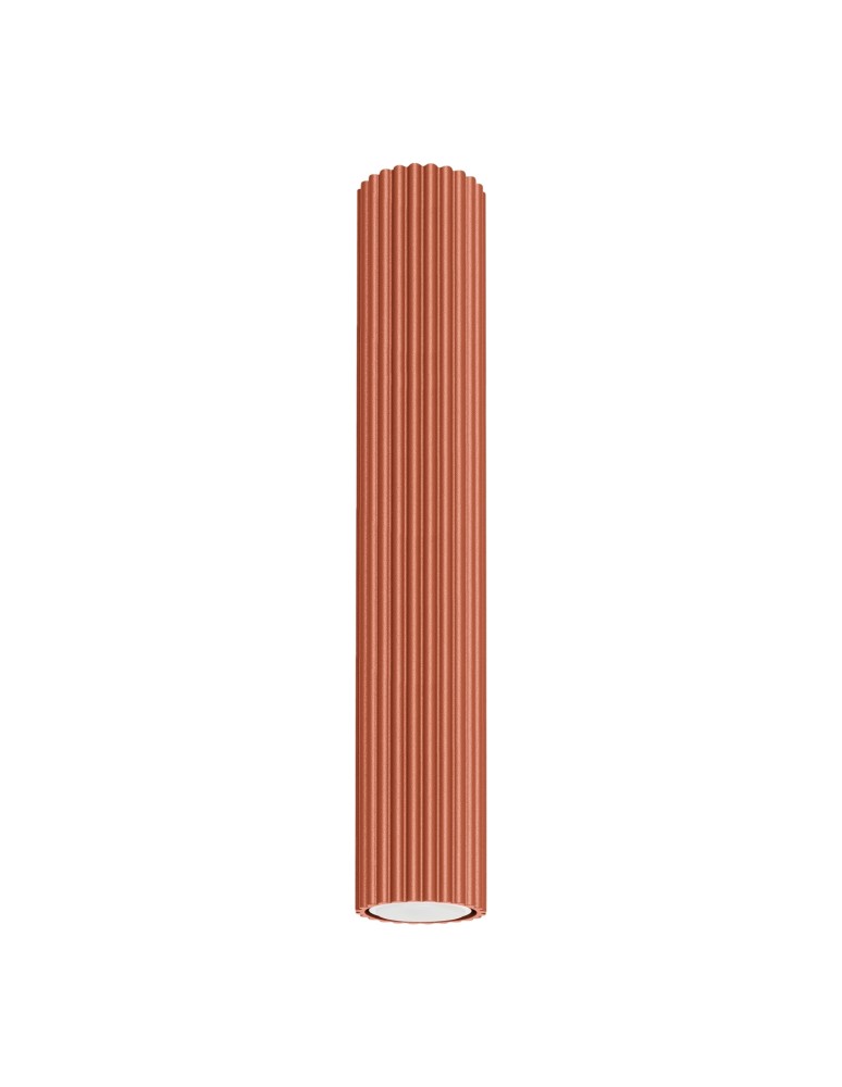 Ceiling downlights - tubes - Sollux Plafon KARBON 40 ochre red SL.1628 - product kolory-swiatla.pl 1