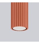 Ceiling downlights - tubes - Sollux Plafon KARBON 60 ochre red SL.1629 - product 4