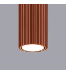 Ceiling downlights - tubes - Sollux Plafon KARBON 60 ochre red SL.1629 - product 5