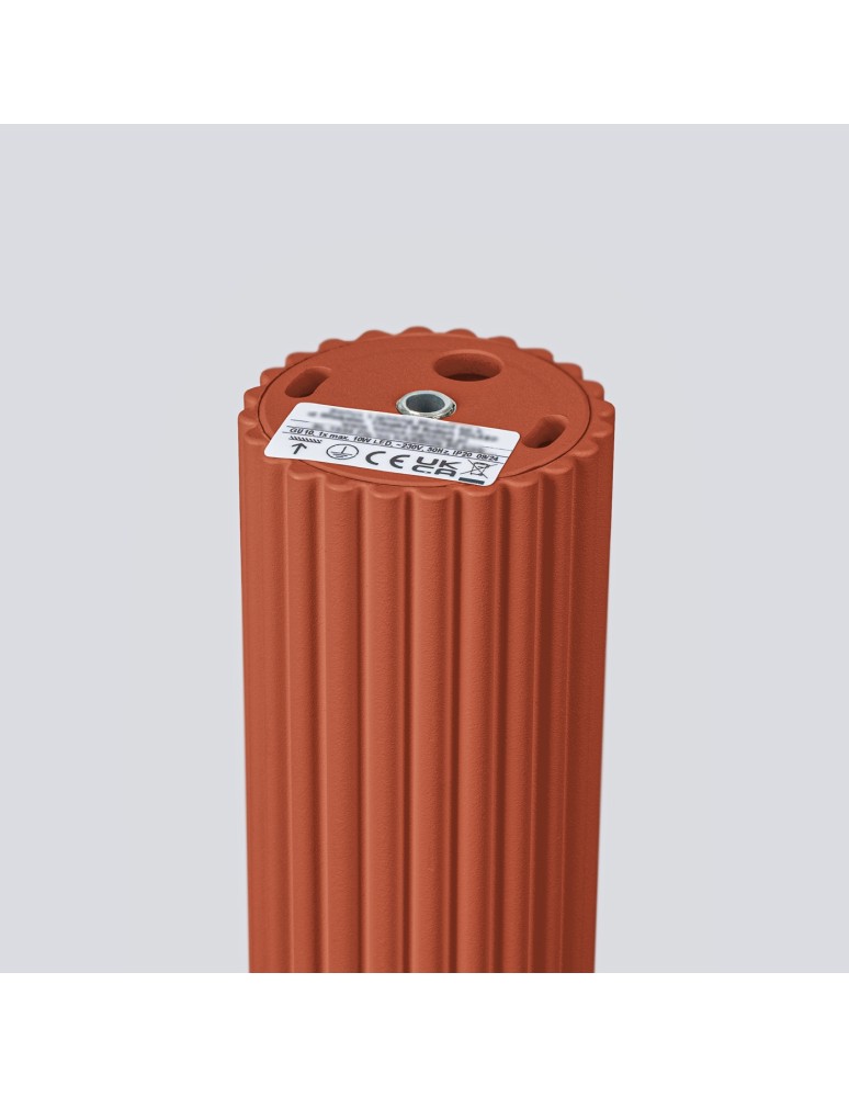 Ceiling downlights - tubes - Sollux Plafon KARBON 60 ochre red SL.1629 - product kolory-swiatla.pl 6