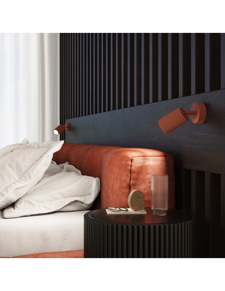 Ceiling downlights - tubes - Sollux Plafon KARBON 60 ochre red SL.1629 - product kolory-swiatla.pl 11