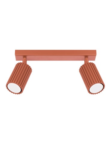 Sollux Plafond KARBON 2 ochre red SL.1637