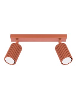 Sollux Plafon KARBON 2 ochra czerwona SL.1637