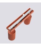 Adjustable ceiling lamps - spots - Sollux Plafond KARBON 2 ochre red SL.1637 - product 4