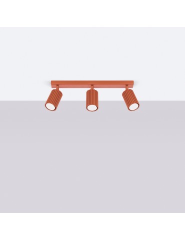 Sollux Plafon KARBON 3L ochre red SL.1638 - product 2