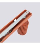 Adjustable ceiling lamps - spots - Sollux Plafon KARBON 3L ochre red SL.1638 - product 4