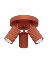 Sollux Plafond KARBON 3P ochre red SL.1639