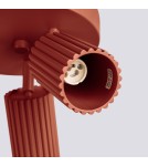 Adjustable ceiling lamps - spots - Sollux Plafond KARBON 3P ochre red SL.1639 - product 8