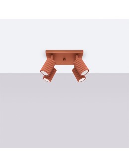 Sollux Plafond KARBON 4 ochre red SL.1640 - product 2