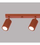 Adjustable ceiling lamps - spots - Sollux Plafon KARBON 4L ochre red SL.1641 - product 6