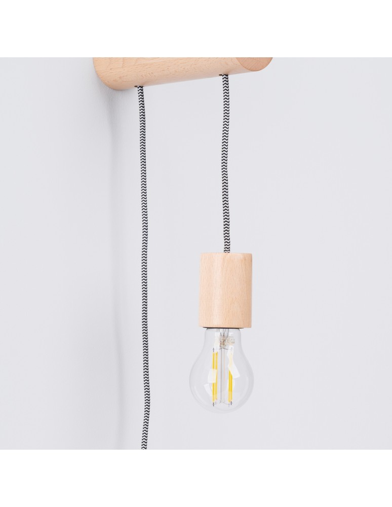 Wall lamps - Sollux NIMBI E27 wall lamp with switch SL.1644 - product kolory-swiatla.pl 7