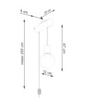 Wall lamps - Sollux NIMBI G9 wall lamp with switch SL.1645 - product 10
