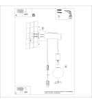 Wall lamps - Sollux NIMBI G9 wall lamp with switch SL.1645 - product 11
