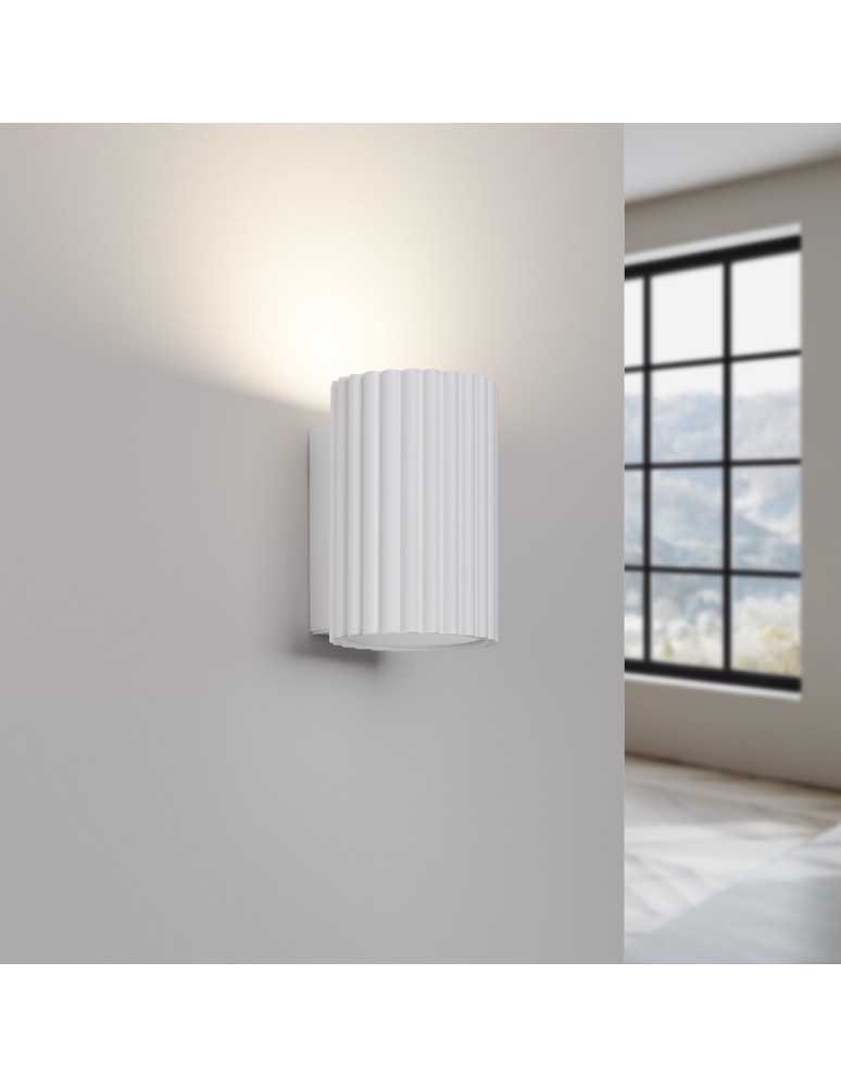 Tube wall lamps - Sollux Wall lamp KARBON 10 white SL.1646 - product kolory-swiatla.pl 4