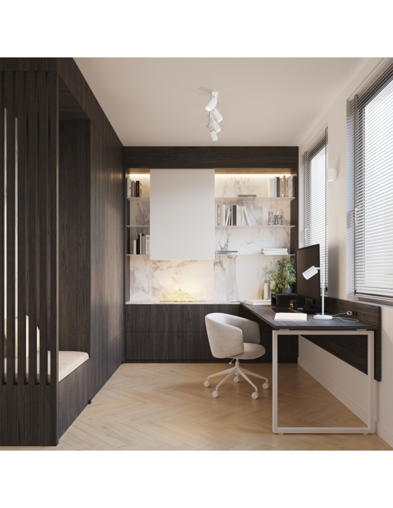 Sollux Kinkiet KARBON 10 biały SL.1646