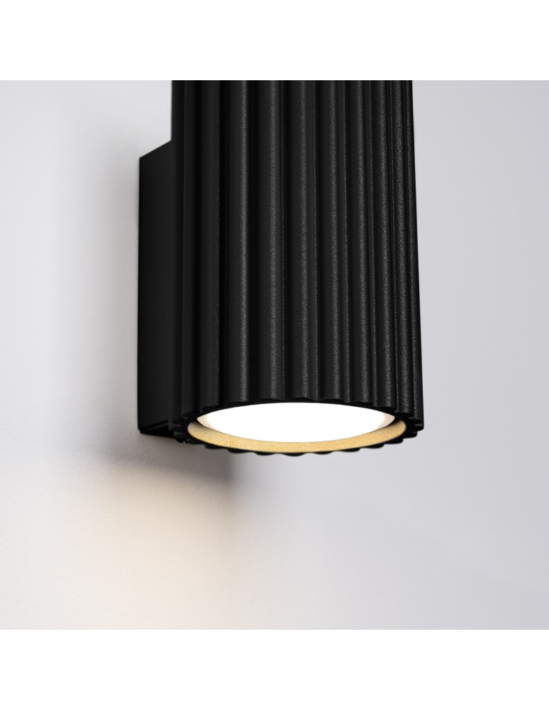 Tube wall lamps - Sollux Wall lamp KARBON 10 black SL.1648 - product kolory-swiatla.pl 5